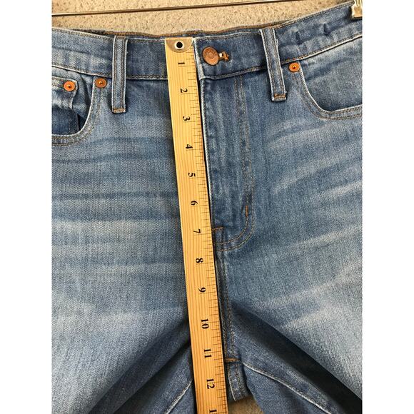 Madewell The High-Rise Slim BoyJean in Medium Wash Size 28 Casual - Picture 6 of 10